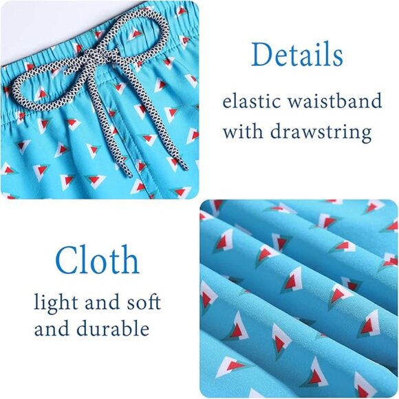 Zrakcher Men’s Swim Trunks - Picture 7 of 9